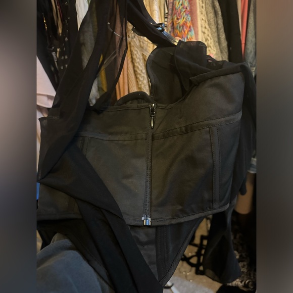 House of CB Mina Black Corset XS Large Cup - Picture 7 of 8